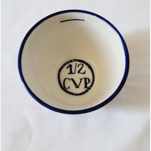 Ruan Hoffmann Anthropologie Jardin Measuring 1/2 cup & 1 cup Nested - Picture 3 of 7